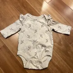 【美品】baby GAP 花柄ロンパース 0-3ヶ月