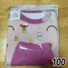 ユニクロ 長袖キルトパジャマ ディズニー キディア　100サイズ