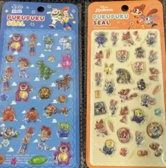 ズートピア トイストーリー ぷくぷくシール (おまけ沢山お付けします)