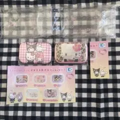 ハローキティ 缶バッチ&カバー 2個セット