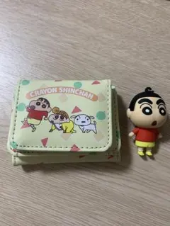 クレヨンしんちゃん コインケース　ラバーマスコット　キーホルダー　財布　プライズ