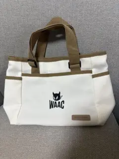 WAAC トートバッグ ホワイト