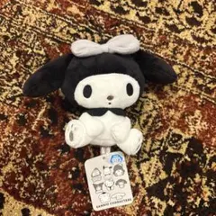 サンリオキャラクターズ　モノトーンおすわりマスコット　マイメロディ