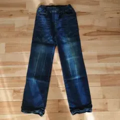 FO.KIDS★ダークブルー ゴムウエスト ジーンズ♪