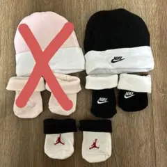 専用　Jordan Nike ベビー靴下と帽子セット