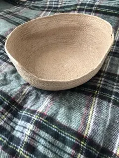 【きょんちゃん様専用】天然素材 藤ベッド　ナチュラルベージュ