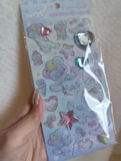 値下げ 正規品☆サンリオ♡シナモロール♡ラインストーンシール