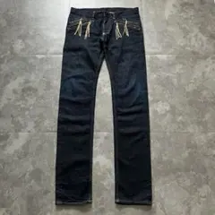 pledge gimmick indigo skinny denim Y2Kのサムネイル