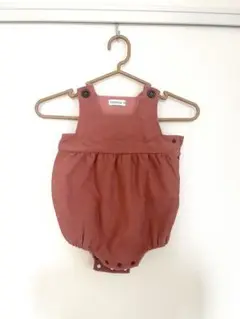 【美品】ベビー　サロペット　ピンク　70