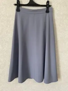 INDIVI ロングフレアスカート