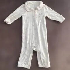 注意あり。baby GAP ソフトスパンポインテール　カバーオール　3-6m