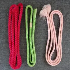 帯締め　3本セット