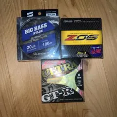 シマノ　サンヨー　TORAY 3種セット BIG BASS Z06 GT−Rのサムネイル