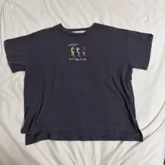 半袖Tシャツ チャコールグレー F レトロガールのサムネイル