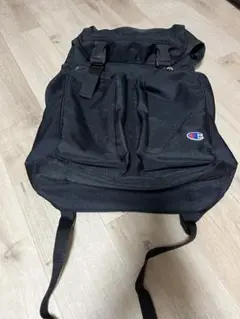 Champion 黒 リュック・バックパック