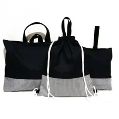 ハンドメイド　入園　入学　セット　レッスンバッグ　男の子　難あり　②