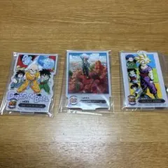 ドラゴンボール 一番くじ　F賞　ACLLECT 3種