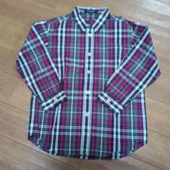 BURBERRY チェック柄 長袖シャツ 120A　卒園式　入学式　冠婚葬祭