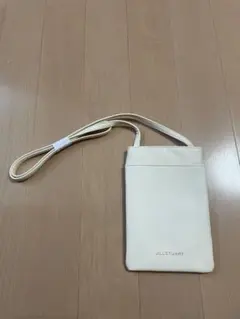 JILL STUART ジルスチュアート スマホショルダーバッグ ホワイト