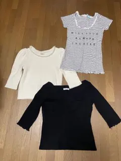 ダズリン　トップス　2点　ミーア　トップス　トップスまとめ売り3点セット