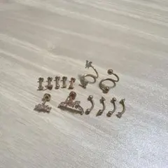 【まとめ売り】ピアス　軟骨ピアス　ボディピアス　ローズゴールド