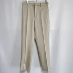 【極美品】ユニクロ スマートアンクルパンツ S ベージュ 2WAYストレッチ