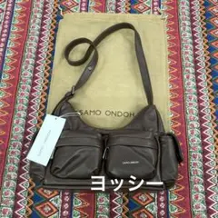 SAMO ONDOH ブラウン ショルダーバッグ　M
