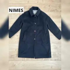 NIMES ニーム くるみボタン メルトンコート ウールコートのサムネイル