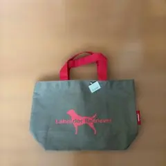 ラブラドールレトリバーキャンバスミニトートバッグのサムネイル