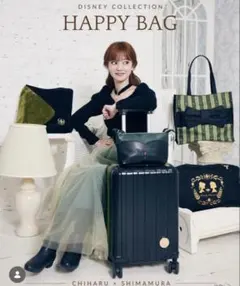 しまむら　ちはるさんコラボ　キャリーケース他５点　アナ