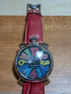 GaGa Milano ブルー 腕時計 5084 - メルカリ