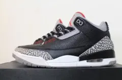 中古 NIKE AIR JORDAN 3 RETRO BLACK CEMENT