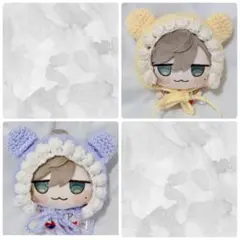 青】 恐竜 にじぱぺっと ぬい服 ポシェット 10cm きぐるみ セット