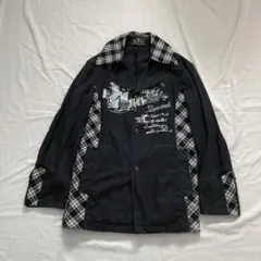 00s bernings-sho gimmick checked JKT y2k