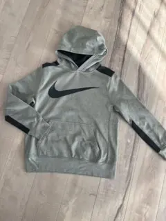 NIKE DRI-FIT グレー パーカー ジュニアL