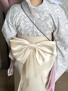 袴　アレンジ　リボン　卒業式