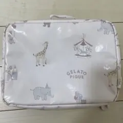 【即購入OK】GELATOPIQUE おむつポーチ 動物柄 オムツポーチ ピンク
