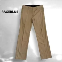 RAGEBLUE レイジブルー チノパン L ベージュ センタープレス メンズのサムネイル