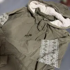 O'Neill フード付きモッズコート オリーブグリーン