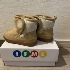 IFME キッズ ブーツ ベージュ 13.0cmのサムネイル