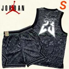 ジョーダン ナイキ バスケ 上下 ノースリーブシャツ ショートパンツ 新品 S