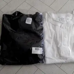 新品白黒　Ｌサイズ　 ユナイテッドアスレ 半袖Tシャツ