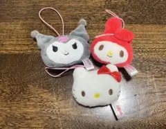 ハローキティ　マイメロディ　クロミ マスコットセット　サンリオ