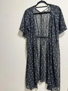 ペイズリー柄シースルーカーディガン フリーサイズAZULby moussyのサムネイル