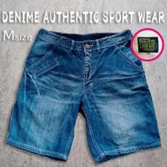 【人気】ドゥニーム ショートデニムパンツ M インディゴ 良好 美品 メンズのサムネイル