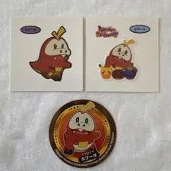 ポケットモンスター　ポケモン　デコキャラシール　コレクションシール　3枚