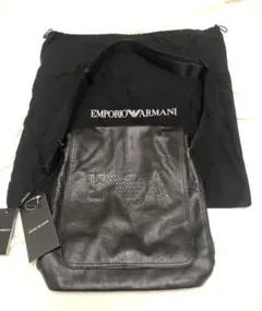 エンポリオ　アルマーニ　レザーショルダーバック