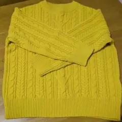 CINEMA CLUB✨ レディース ケーブルニット M