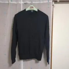 UNIQLO ブラック クルーネックセーター M