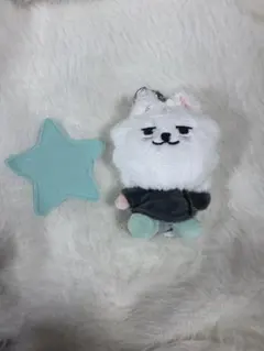 TXT スビン ヨンモン プラッシュキーリング プルバトゥ おすわり お座り